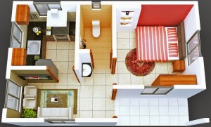 Plano de casa pequeña