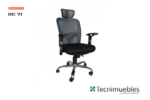 Silla ergonómica alta