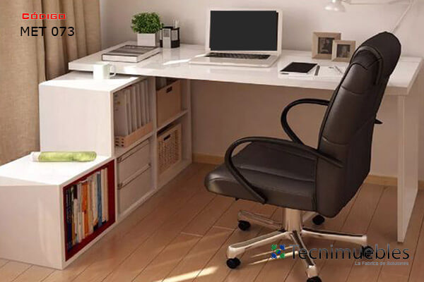 Work Desk with Book Shelf