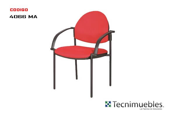 Milan Waiting Chair with Armrests
