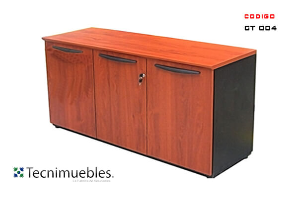 Credenza with three doors