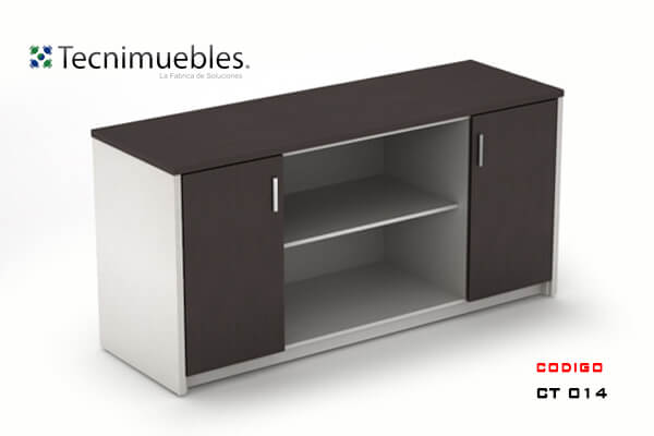 Credenza with center space