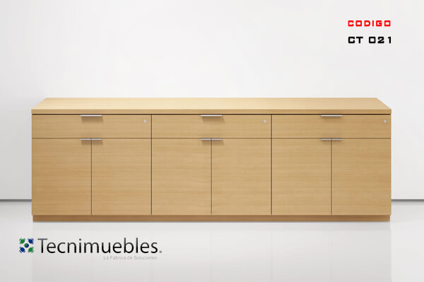 Credenza with doors and drawers