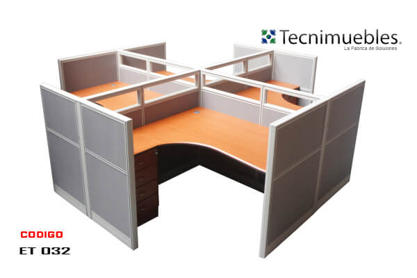 Workstation for four