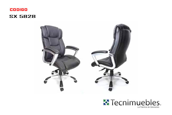 Executive Leather Chair Cushioned
