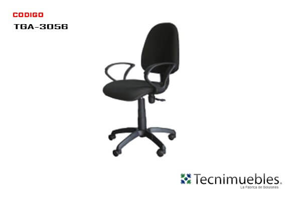 Secretarial Reclining Chair with Armrests