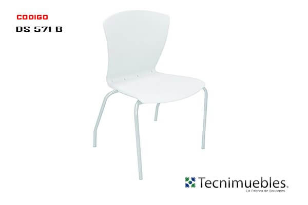 White Fly-style Waiting Chair