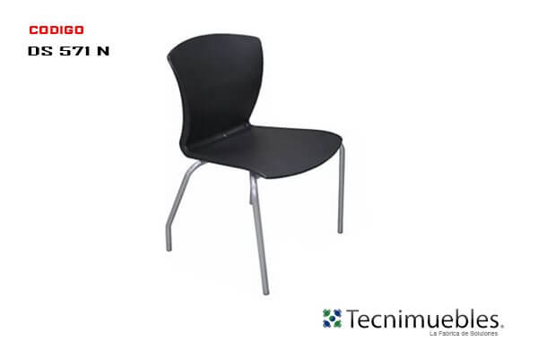 Black Fly-style Waiting Chair