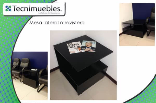 Mesa lateral o revistero