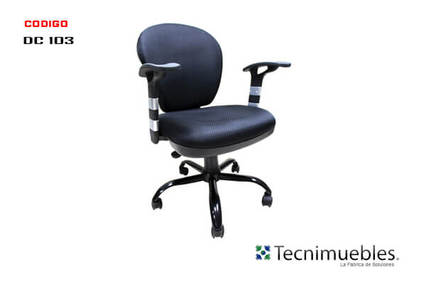 Executive Secretary Black Chair