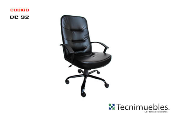 Executive armrests chair with High Padded Backrest