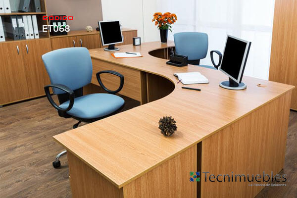 Workstation for two people