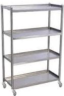 Trolley style furniture for transportation