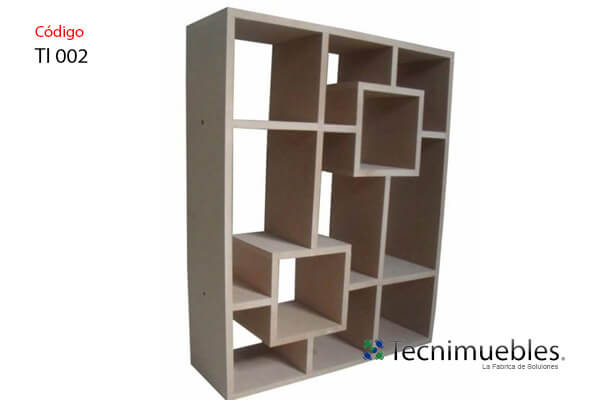 Display furniture with shelves