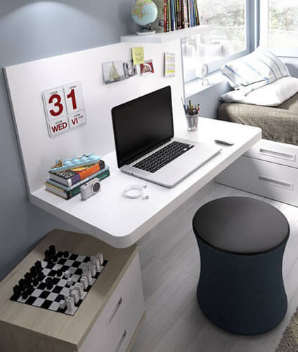 Áreas de estudio o clases virtuales en casa