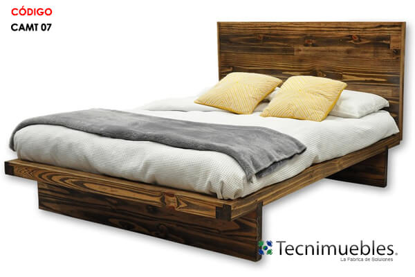 Cama de madera CAMT-07