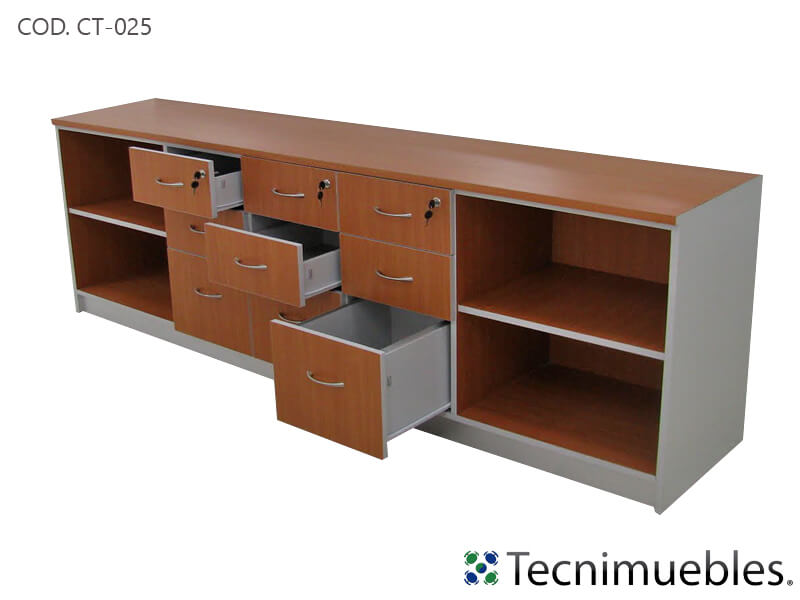 Credenza, almacenamiento, biblioteca.