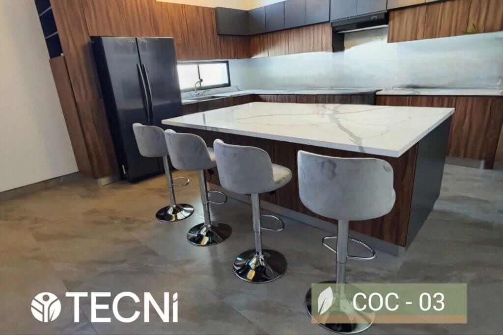 Cocina Contemporánea - Cliente Residencial