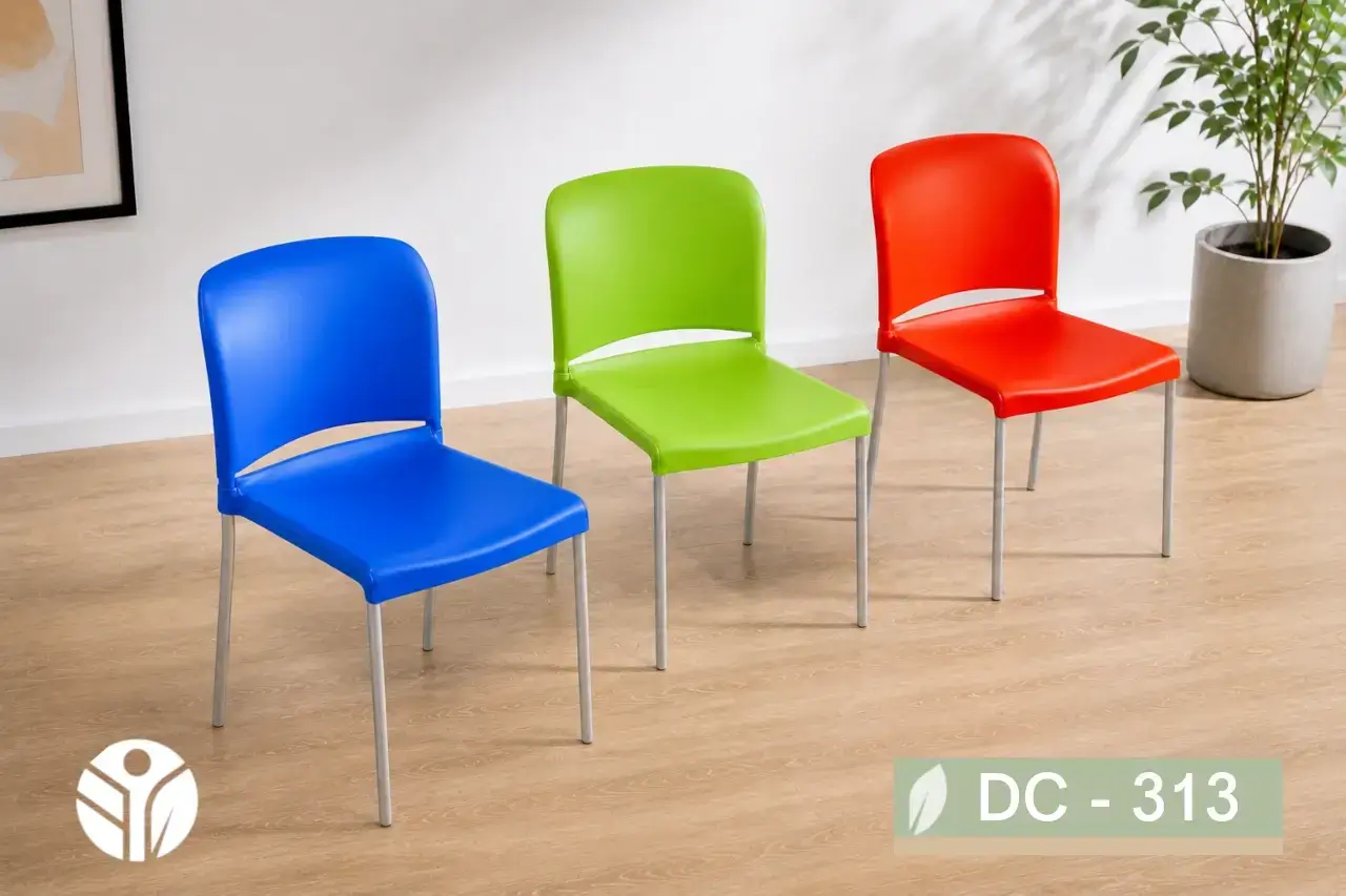 Silla de espera de colores Iris DC-313